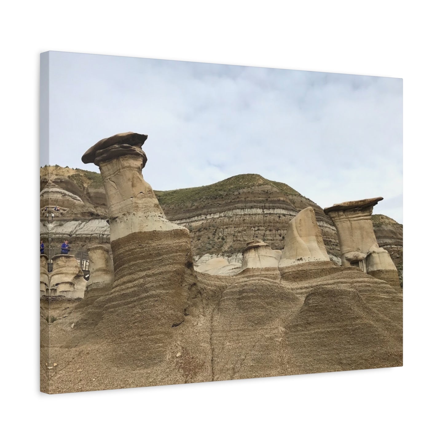 Elegant Landscape Canvas Art - Unique Rock Formations for Nature Lovers