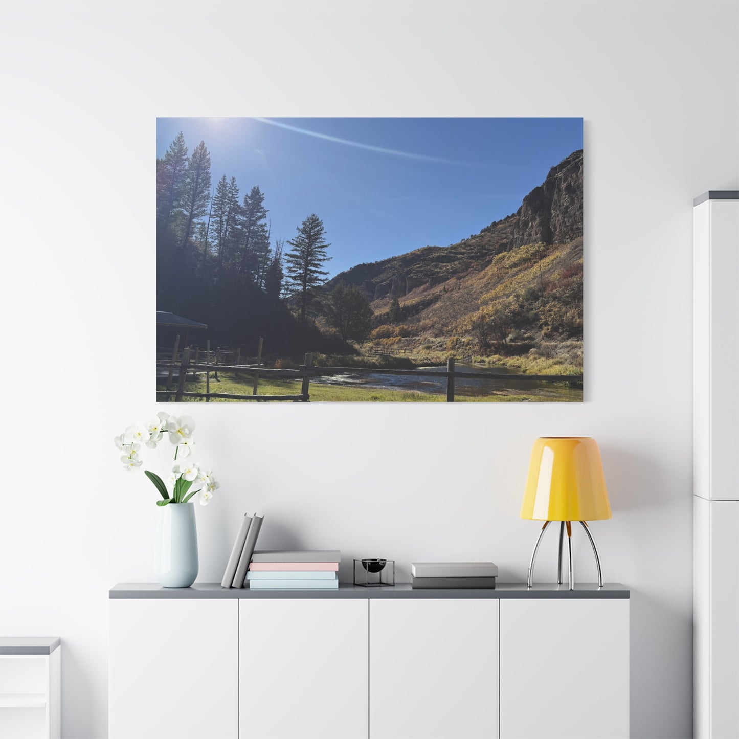 Scenic Nature Canvas Print - Relaxing Landscape Wall Art