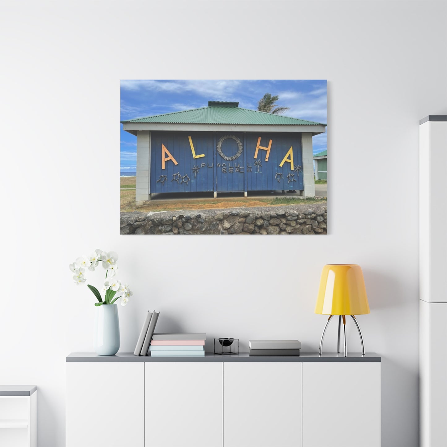 Aloha Beach Gallery Canvas Art | Tropical Home Decor
