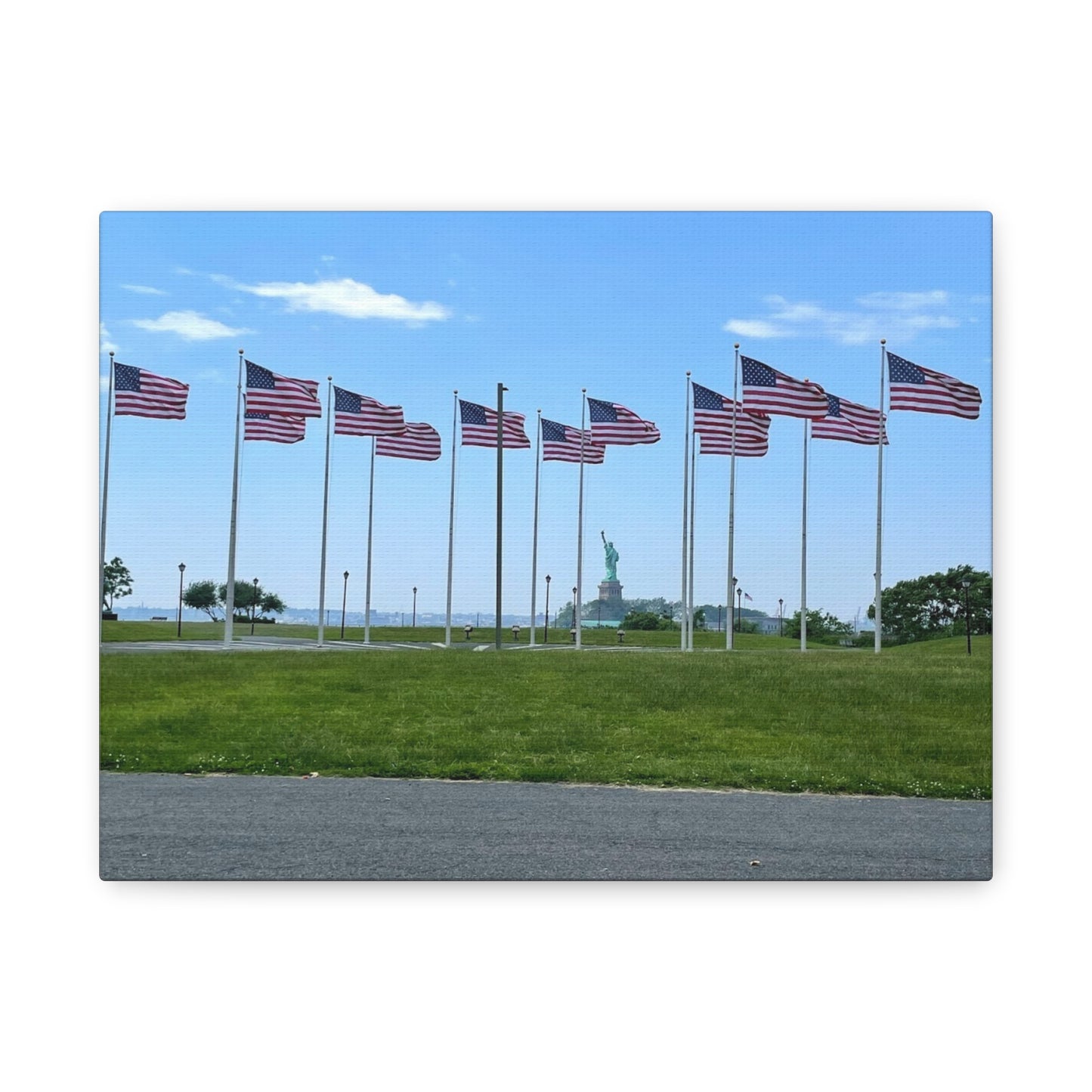 Statue of Liberty Canvas Wall Art - Patriotic Decor
