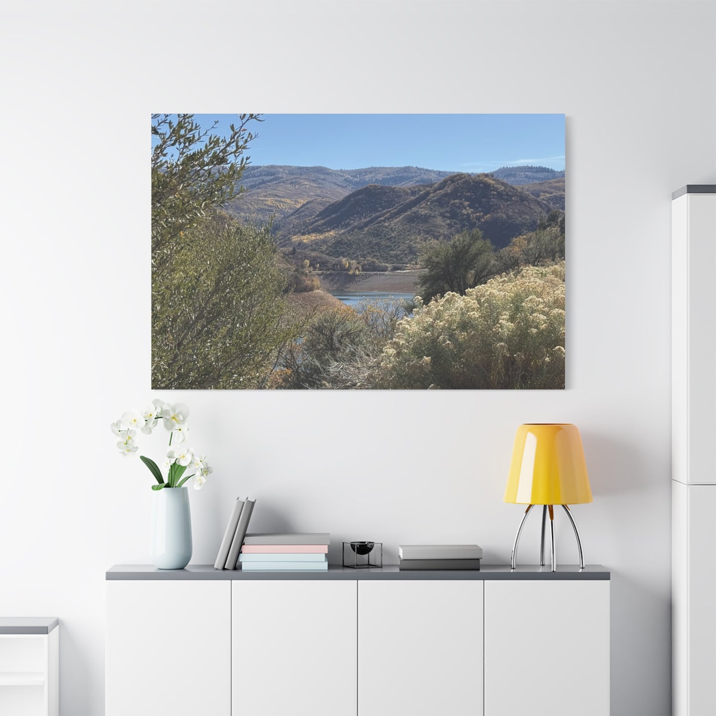 Serene Landscape Canvas Wall Art - Tranquil Nature Scene for Home Decor