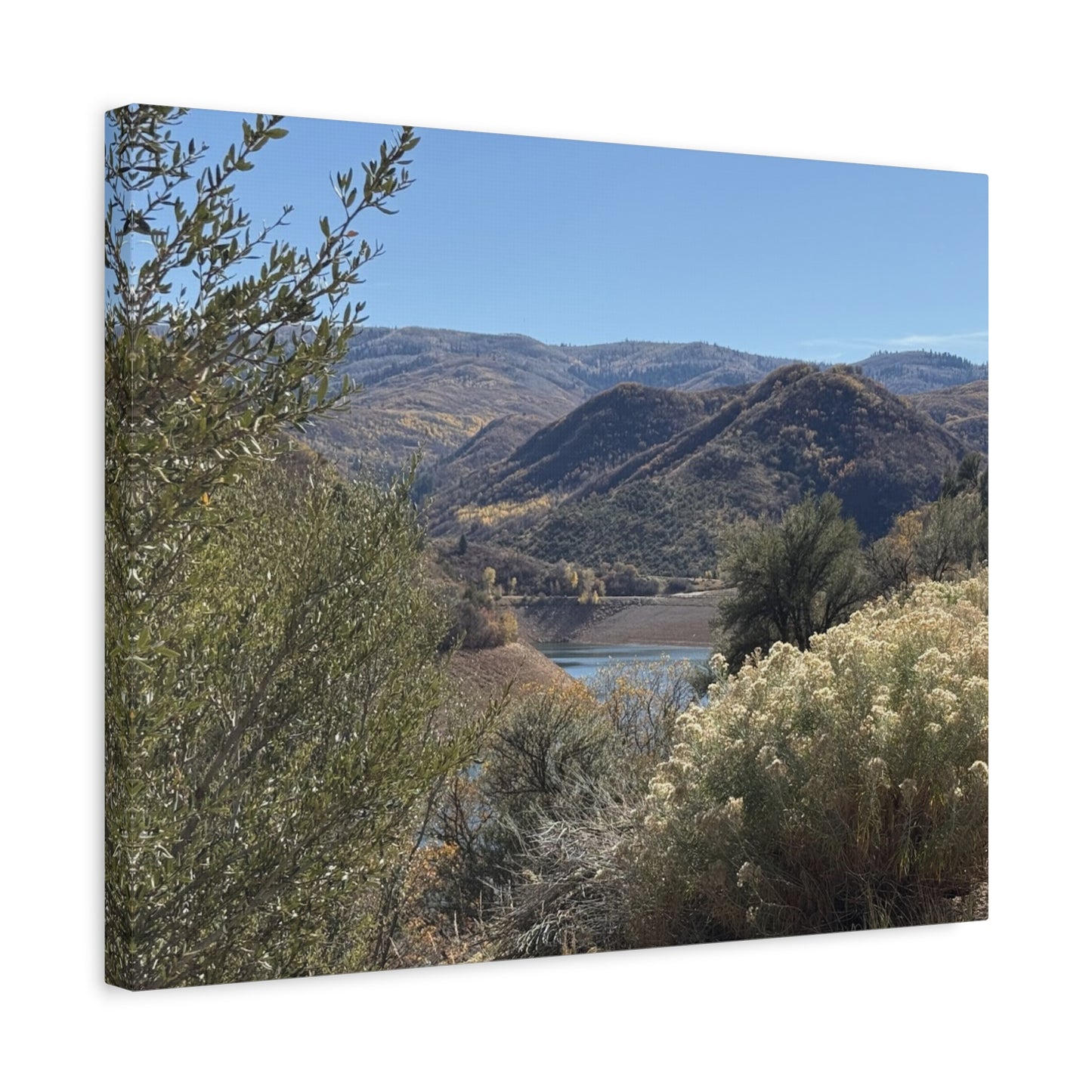 Serene Landscape Canvas Wall Art - Tranquil Nature Scene for Home Decor