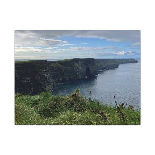 Coastal Cliffs Matte Canvas Wall Art - Tranquil Nature Decor