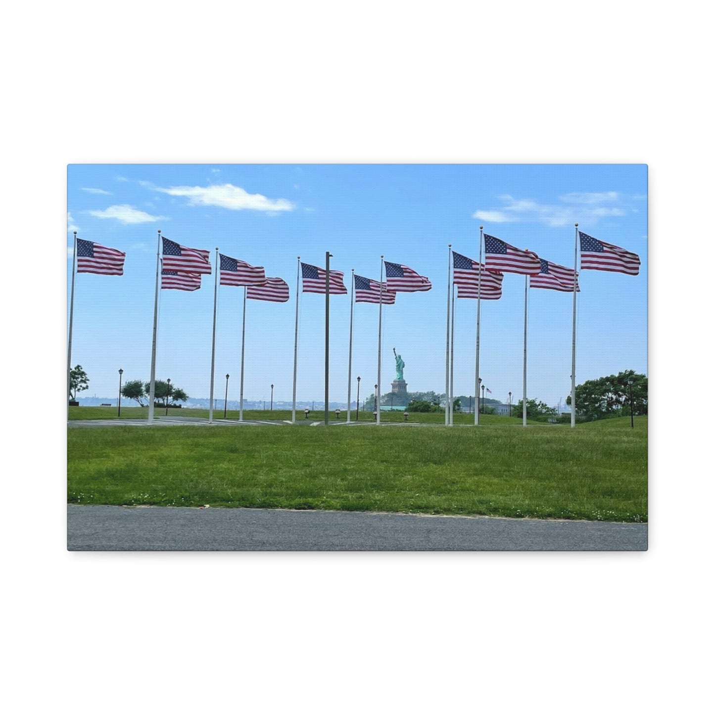 Statue of Liberty Canvas Wall Art - Patriotic Decor