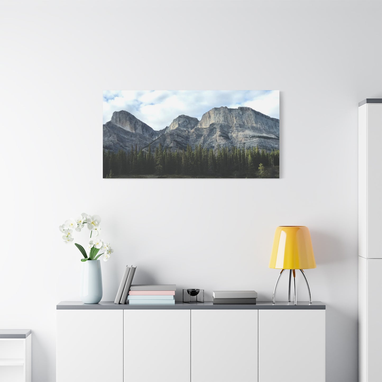 Mountain Landscape Canvas Wall Art