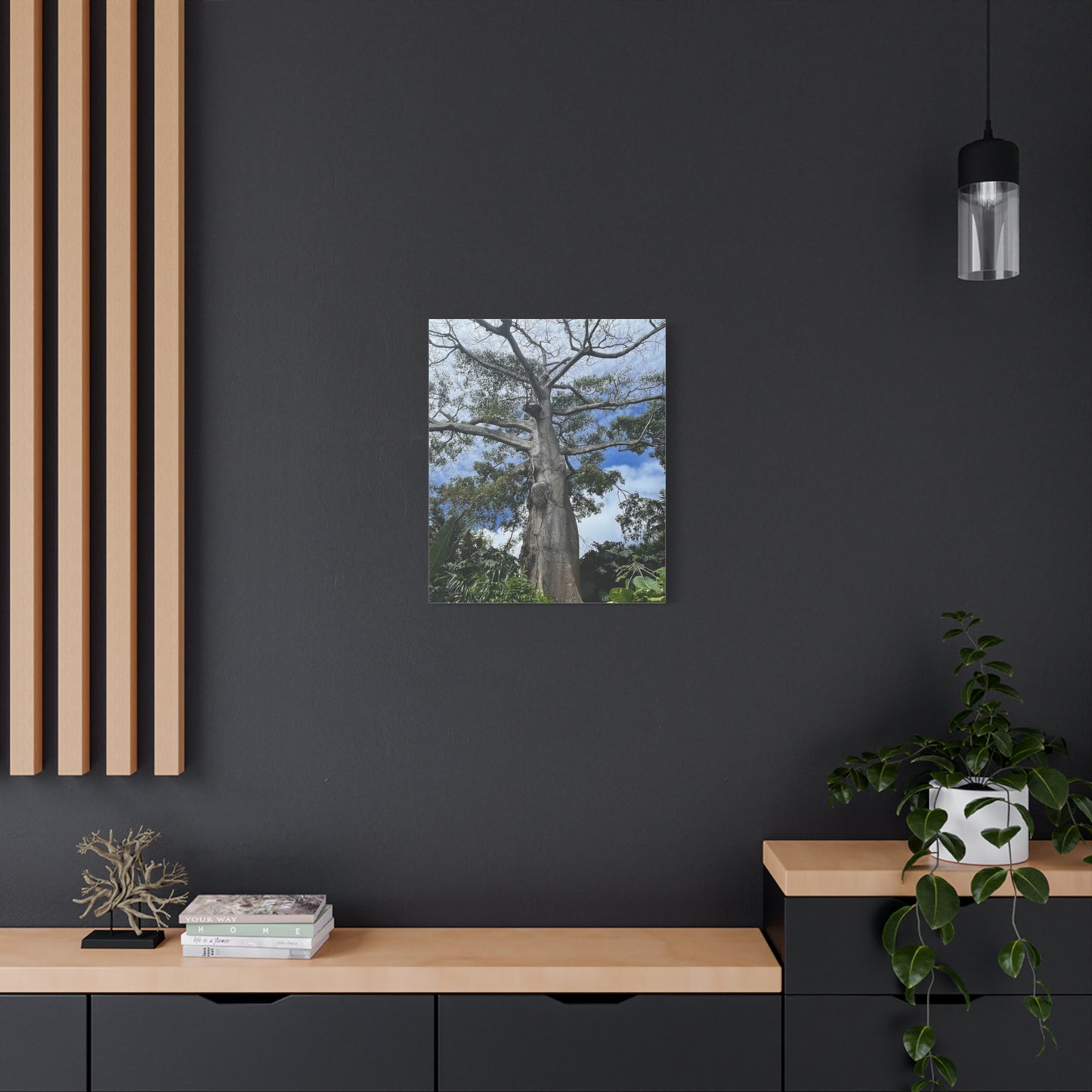 Stretched Canvas Art - Majestic Tree Wall Decor for Nature Lovers