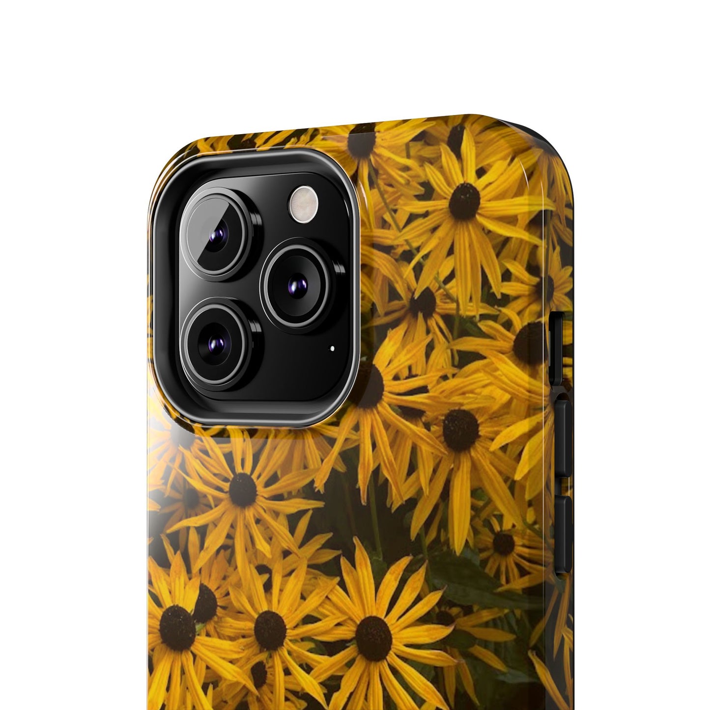 Vibrant Floral Tough Phone Case – Durable Protection with a Sunny Yellow Flower Design