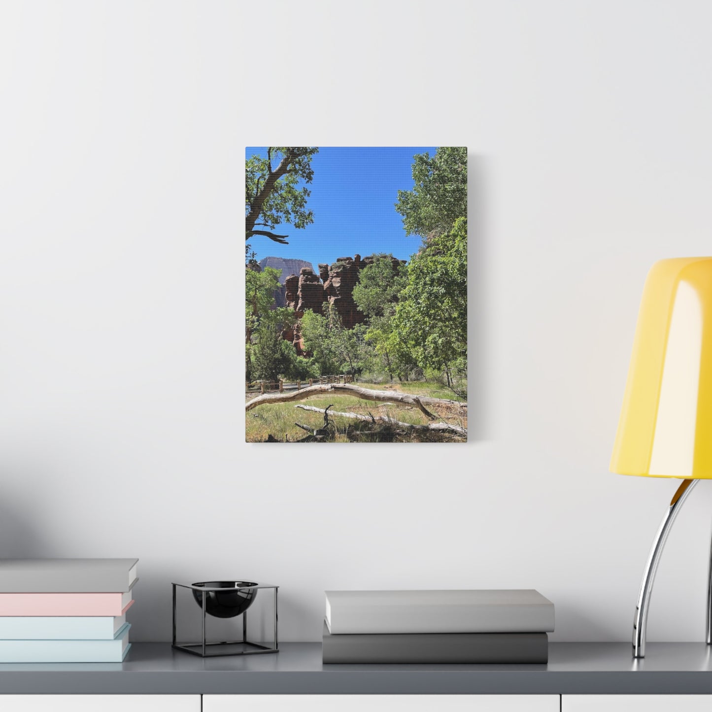 Stretched Canvas Art - Scenic Nature Landscape