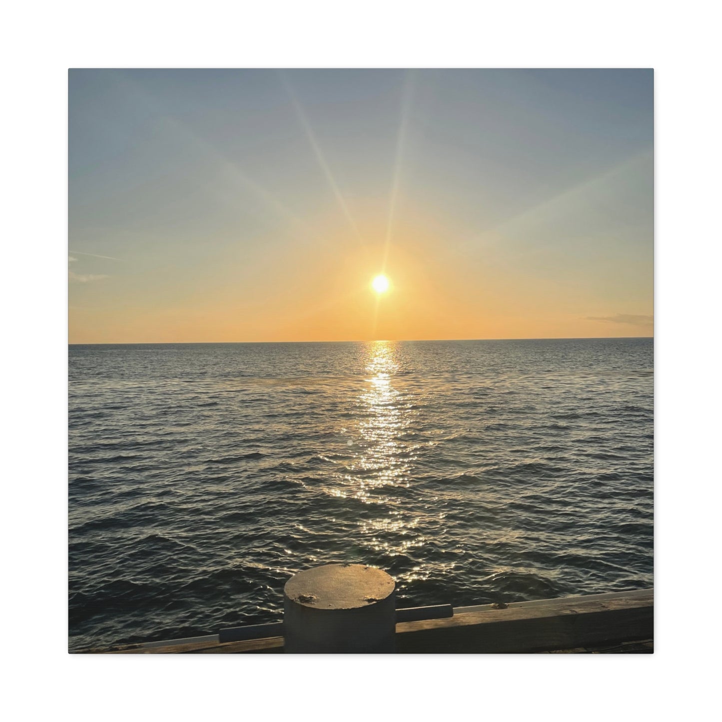 Serene Sunset Canvas Wall Art