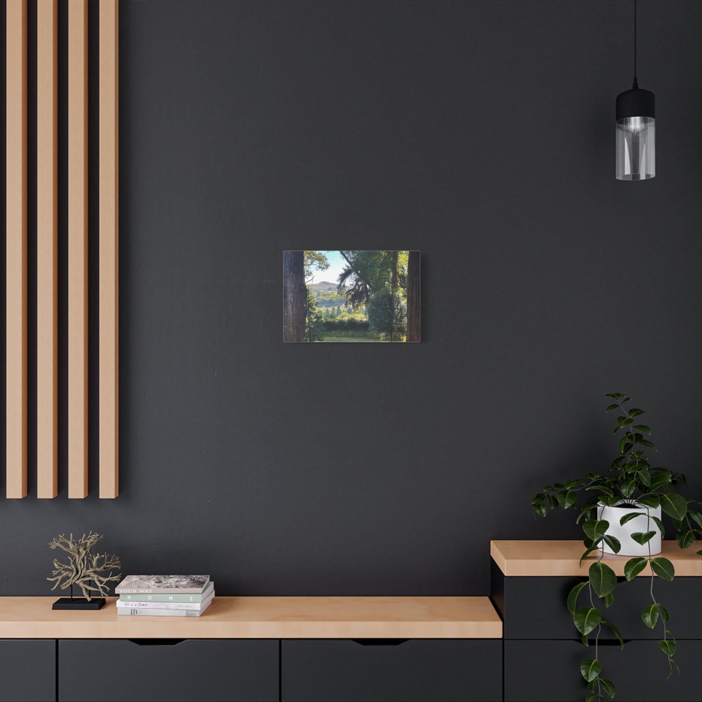 Nature-Inspired Matte Canvas Wall Art - Scenic Landscape Decor