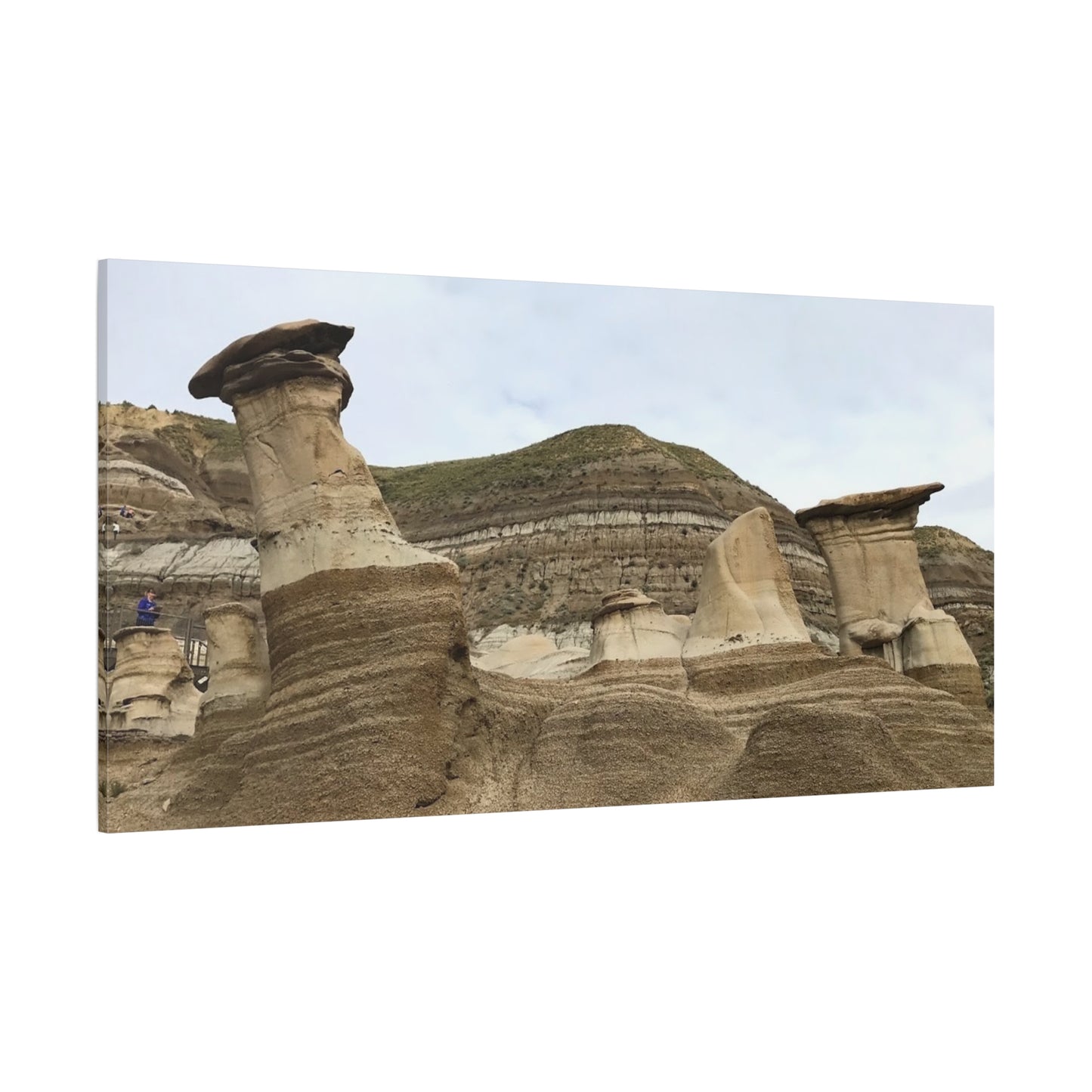 Elegant Landscape Canvas Art - Unique Rock Formations for Nature Lovers