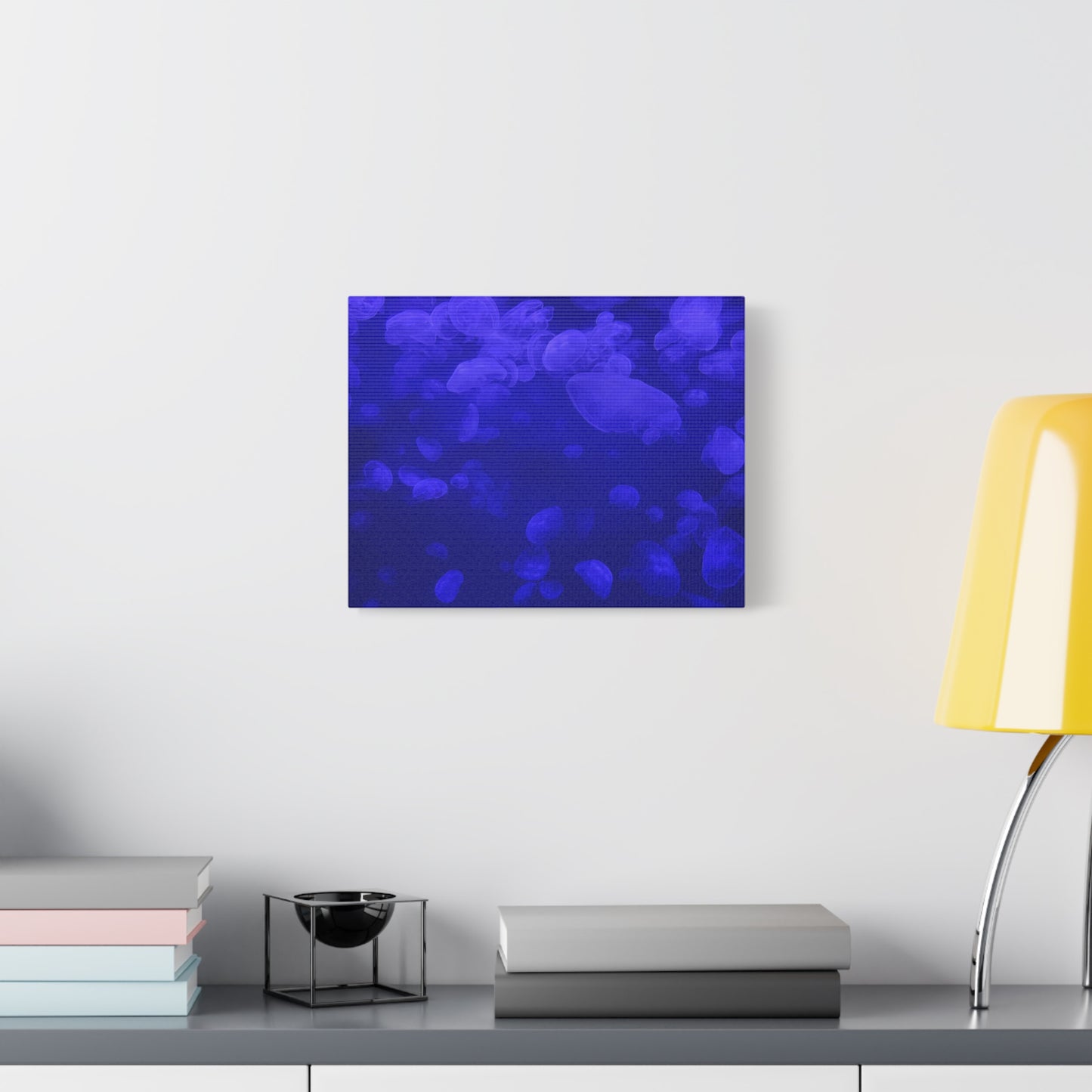 Jellyfish Watercolor Canvas Art - Ocean Theme Wall Decor