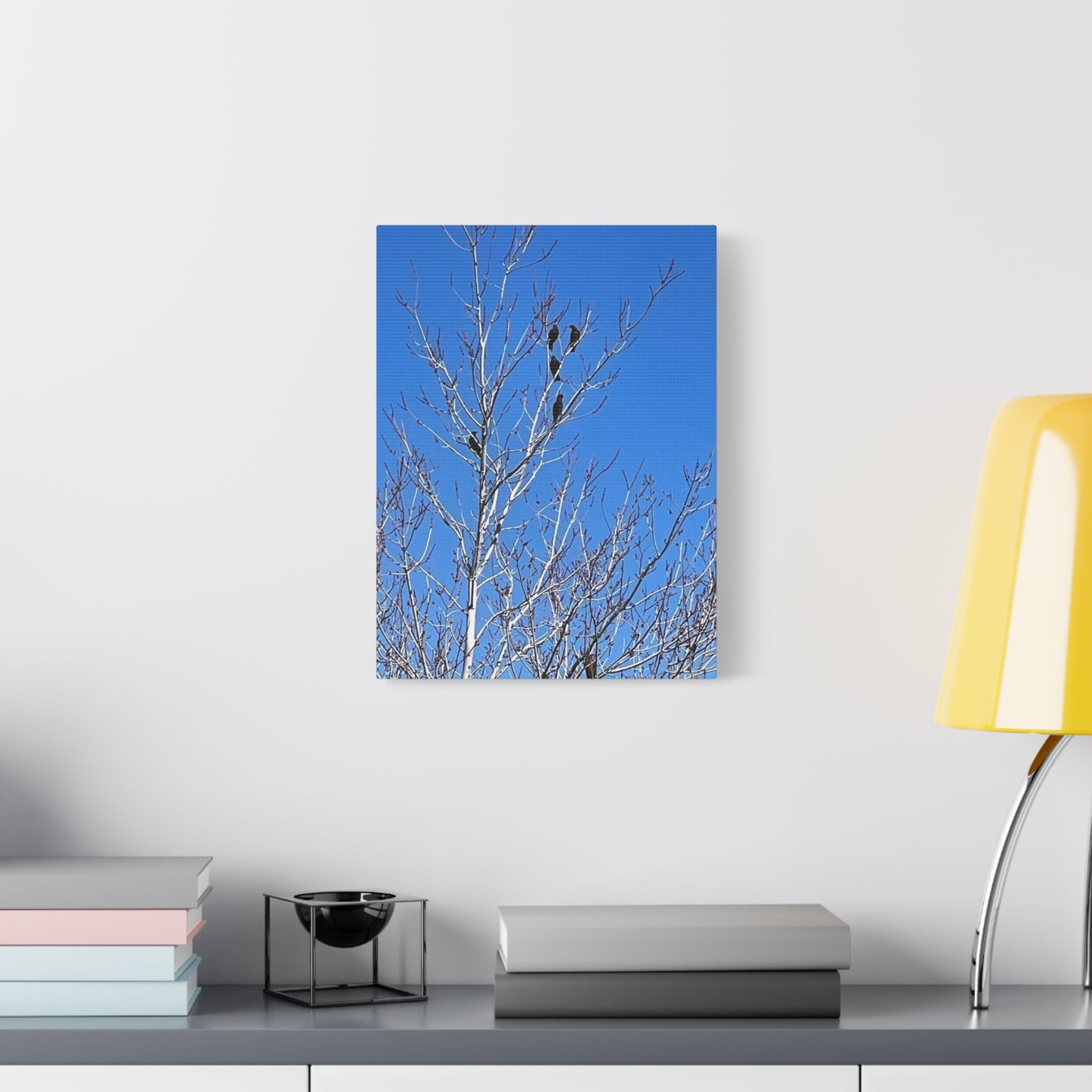 Serene Bird Canvas Wall Art - Tranquil Nature Decor for Home and Office