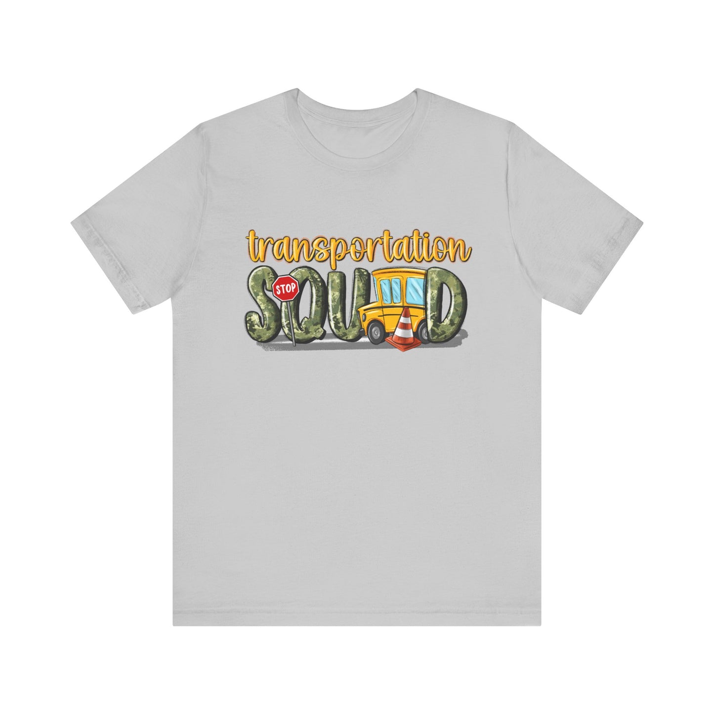 Funny Transportation Squad Unisex Jersey Tee