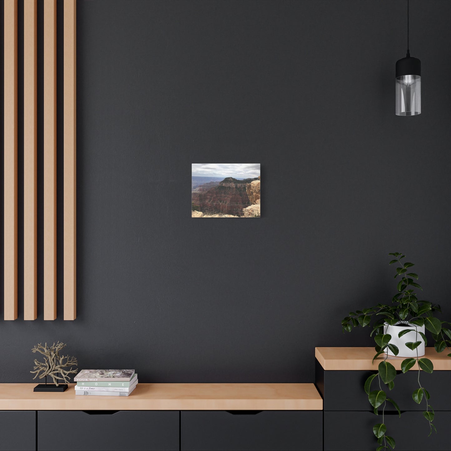 Scenic Grand Canyon Canvas Wall Art – Rustic Home Decor for Nature Lovers