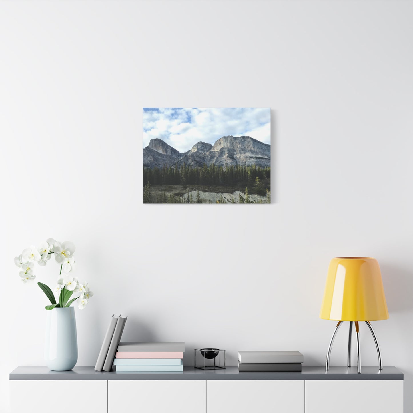 Mountain Landscape Canvas Wall Art