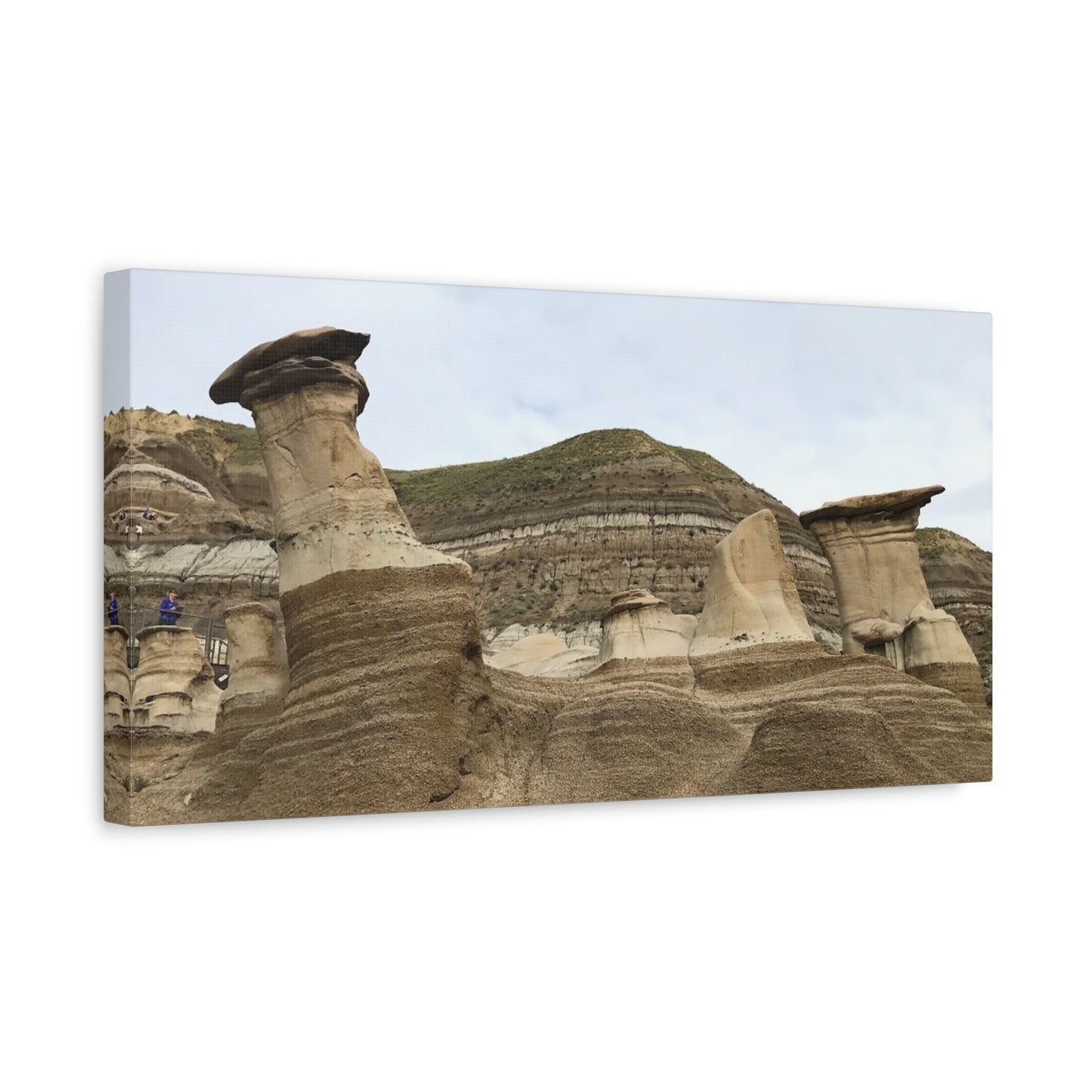 Elegant Landscape Canvas Art - Unique Rock Formations for Nature Lovers