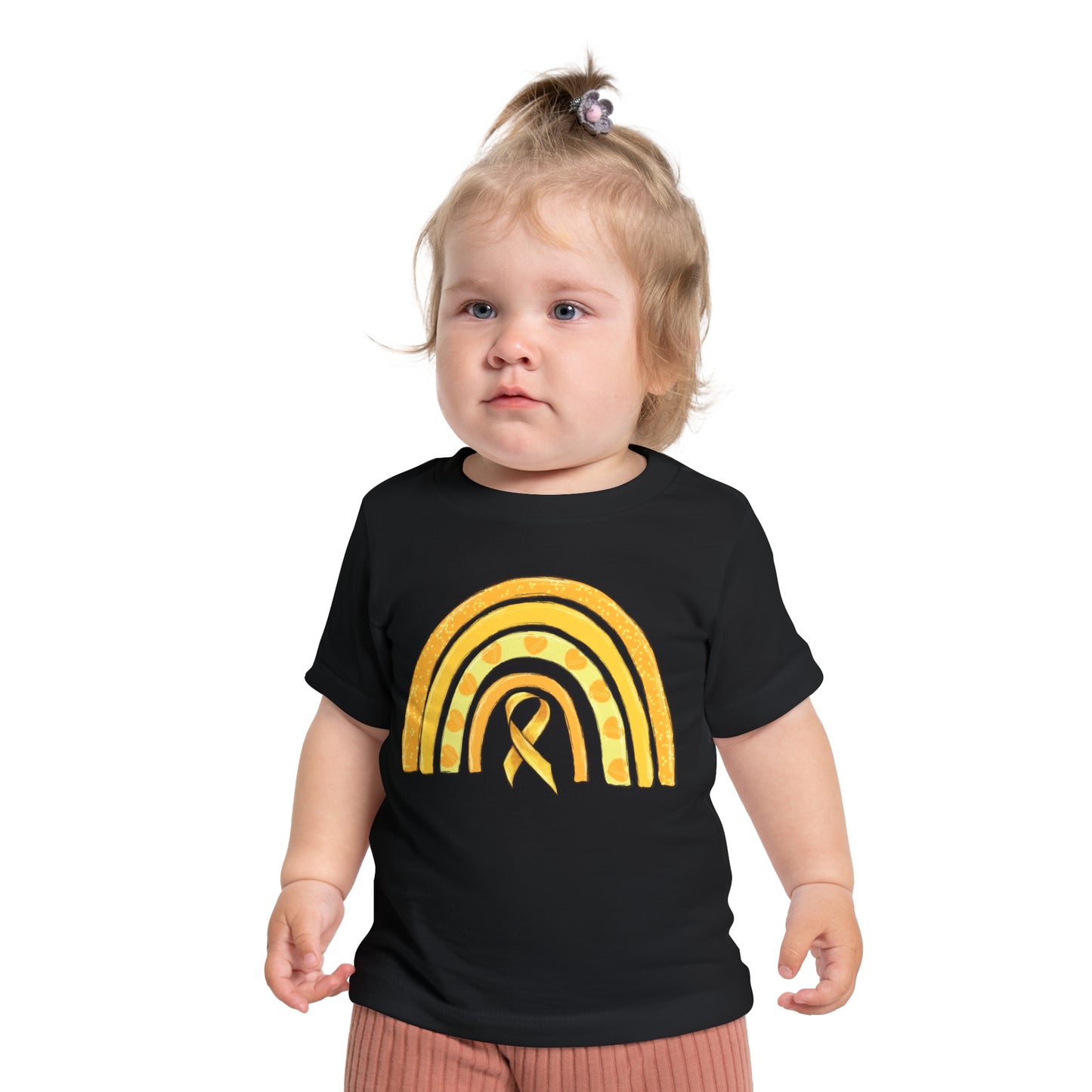 Childhood Cancer Baby Short Sleeve T-Shirt