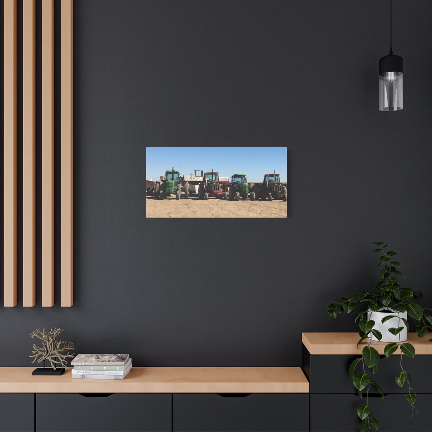 Farming Tractors Canvas Art - Stretched Matte Wall Decor