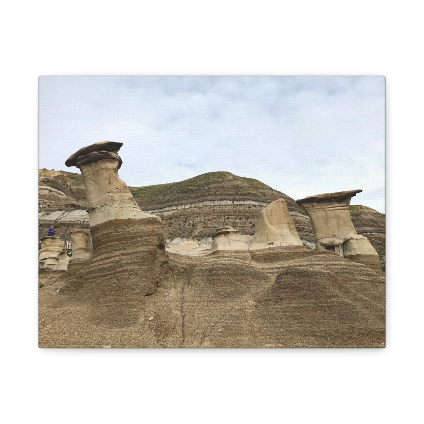 Elegant Landscape Canvas Art - Unique Rock Formations for Nature Lovers