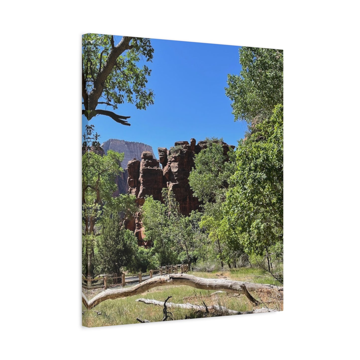 Stretched Canvas Art - Scenic Nature Landscape
