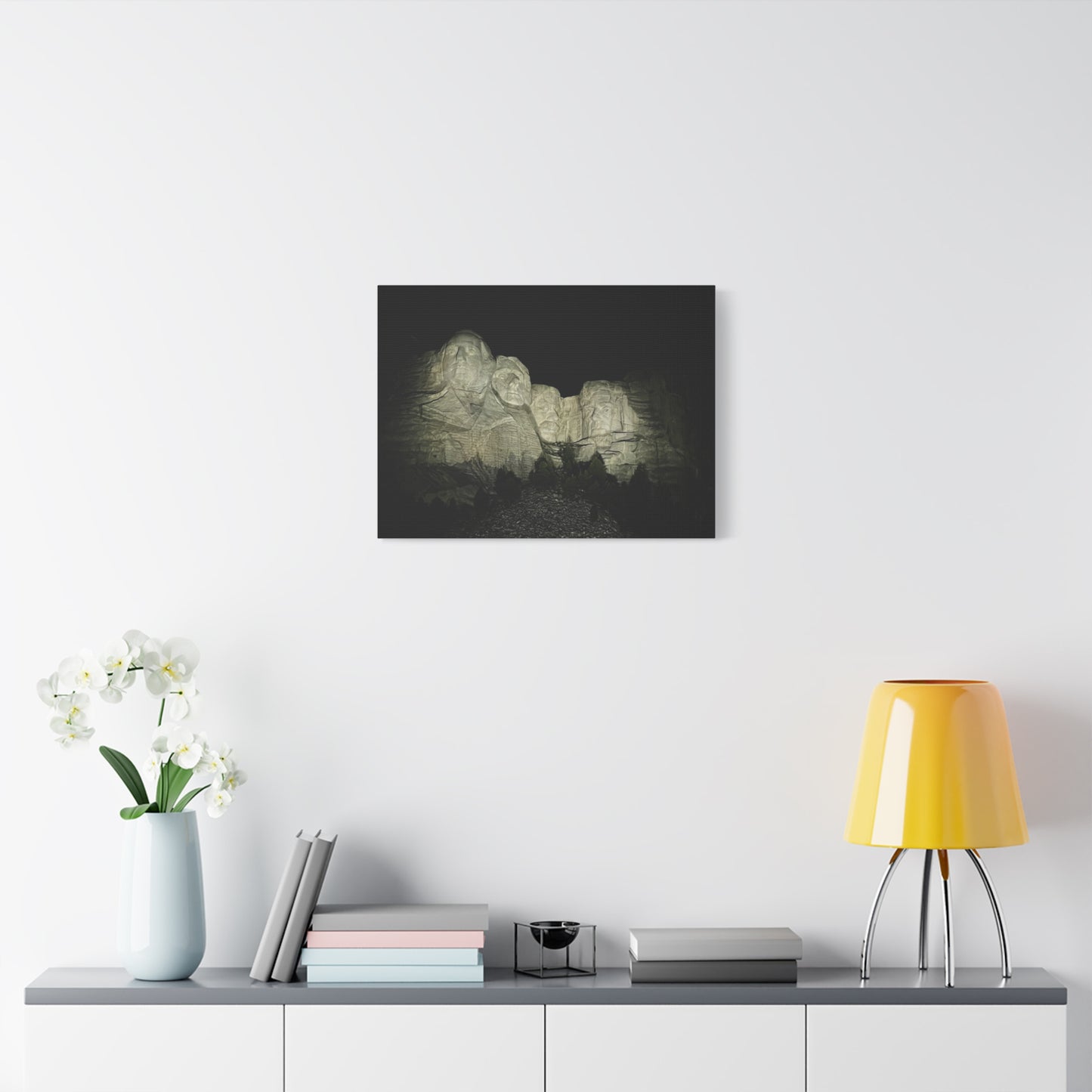 Mount Rushmore Matte Canvas Wall Art - Stretched, 1.25"