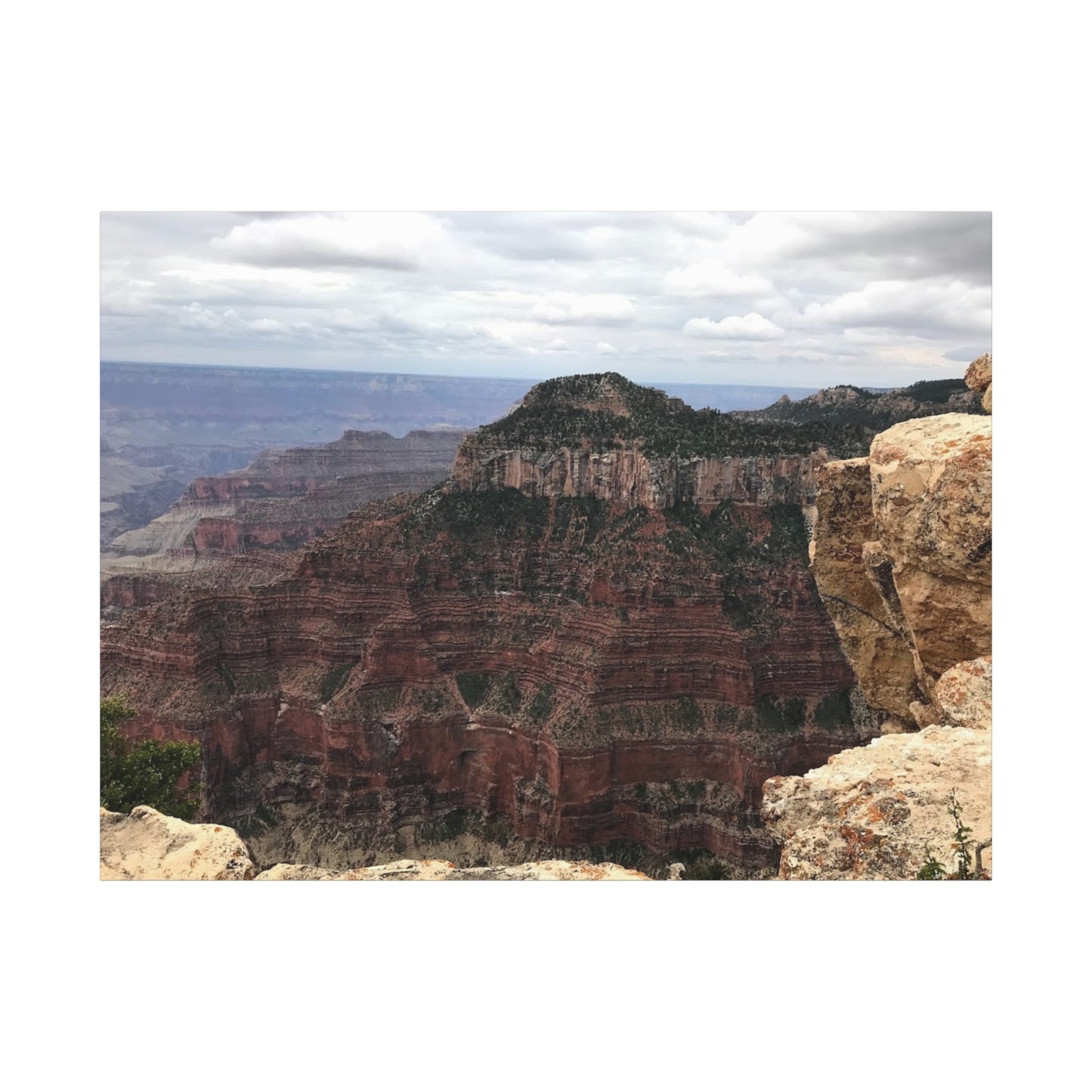 Scenic Grand Canyon Canvas Wall Art – Rustic Home Decor for Nature Lovers