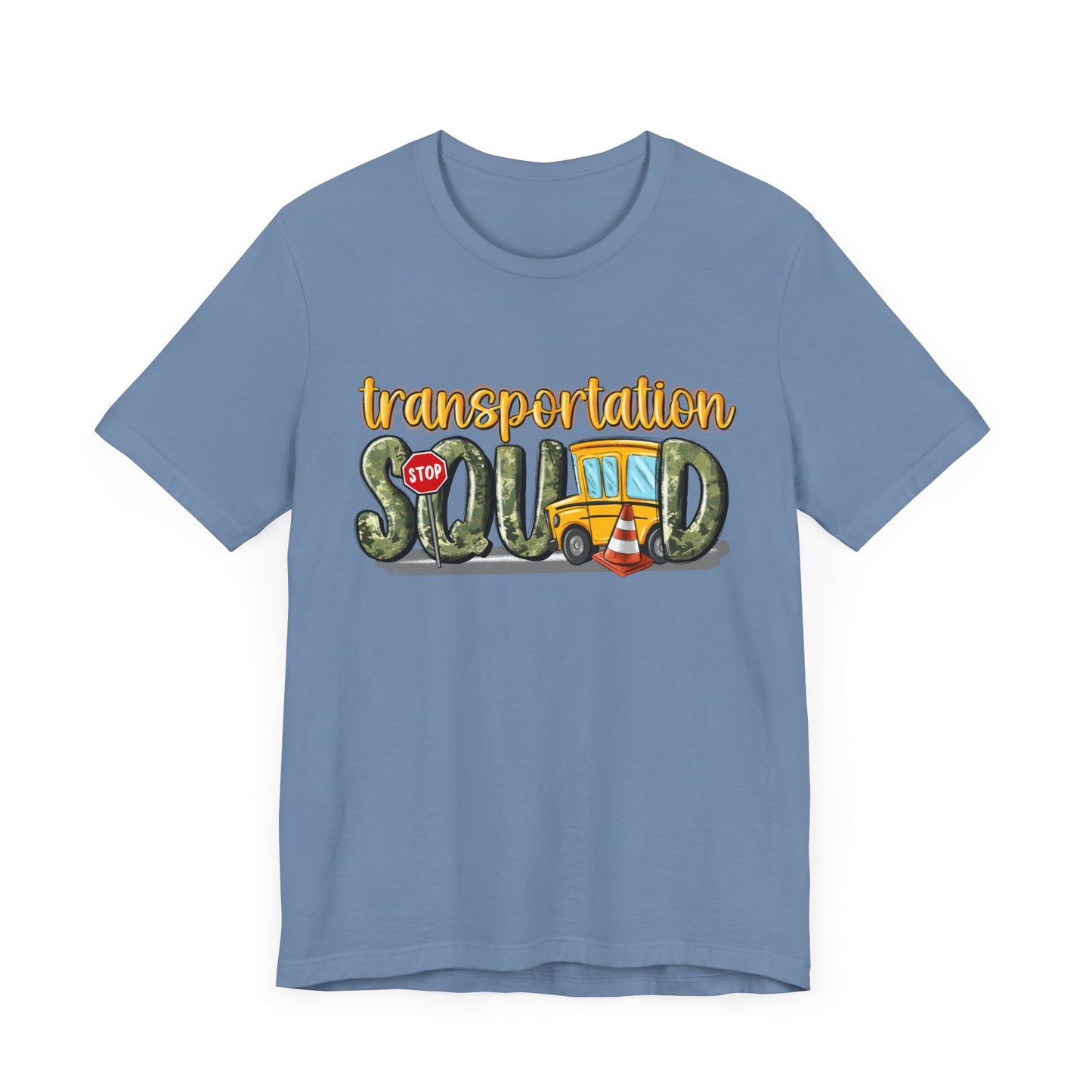 Funny Transportation Squad Unisex Jersey Tee