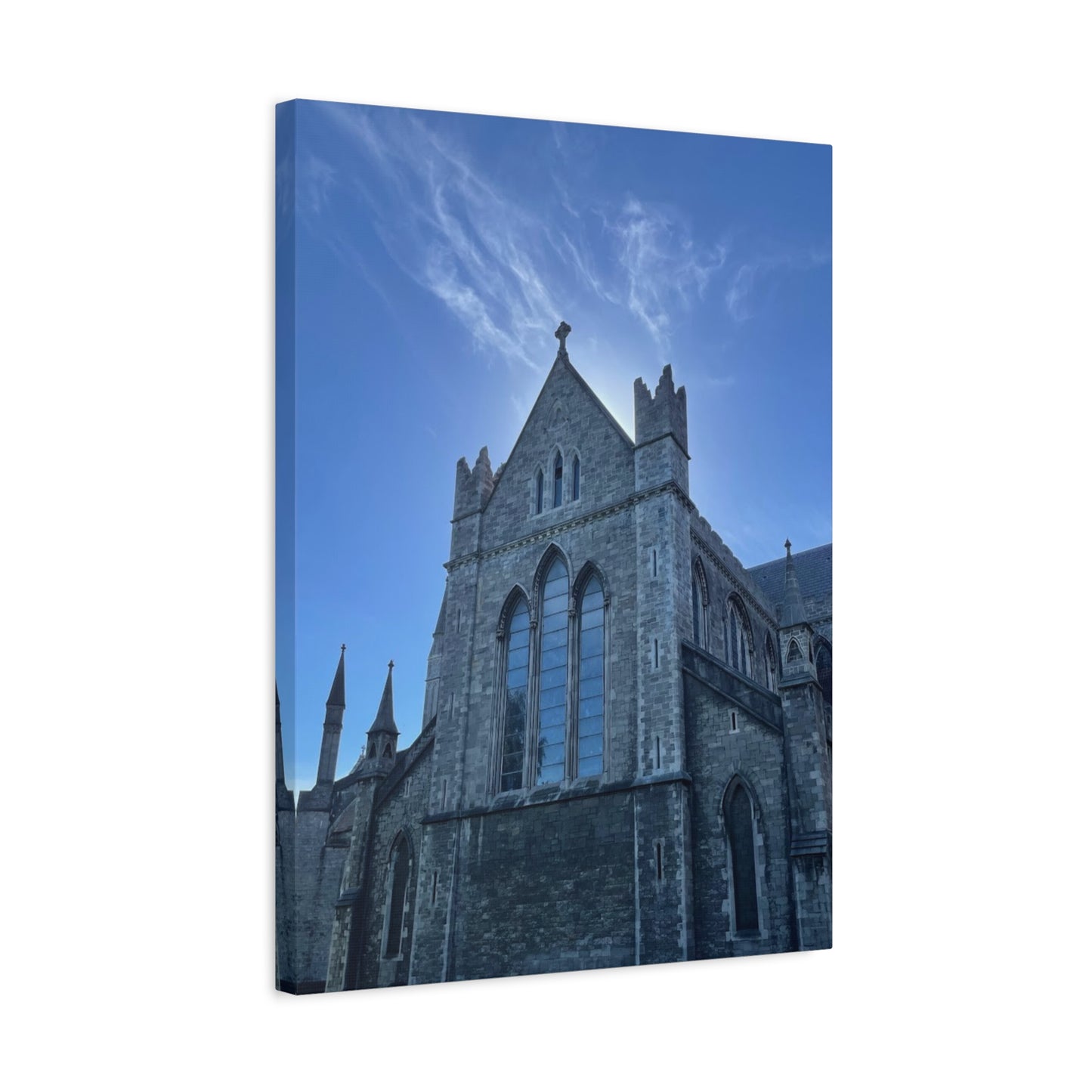 Stunning Matte Canvas Art Print, Gothic Architecture, Home Décor, Wall Art, Religious Decor, Gift for Art Lovers
