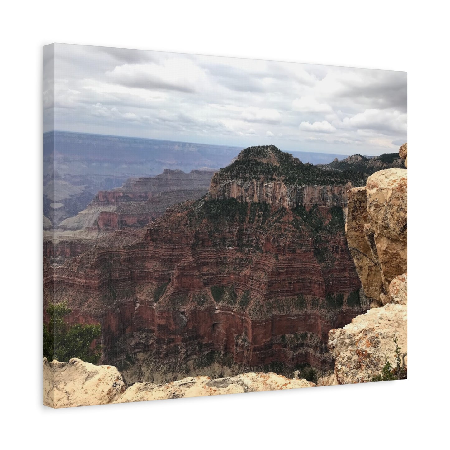 Scenic Grand Canyon Canvas Wall Art – Rustic Home Decor for Nature Lovers