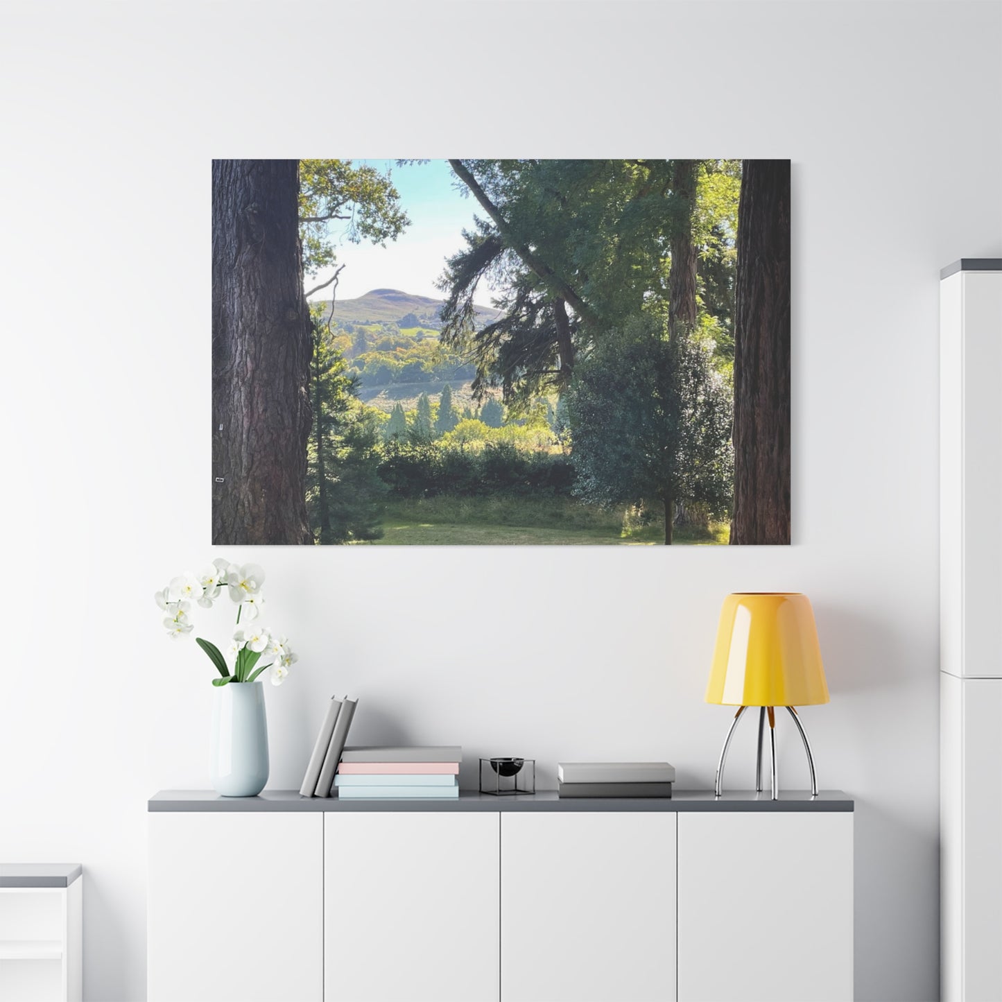 Nature-Inspired Matte Canvas Wall Art - Scenic Landscape Decor